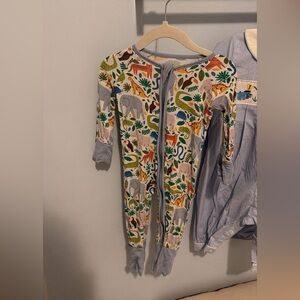 Little sleepies Animal Print Baby Onesie